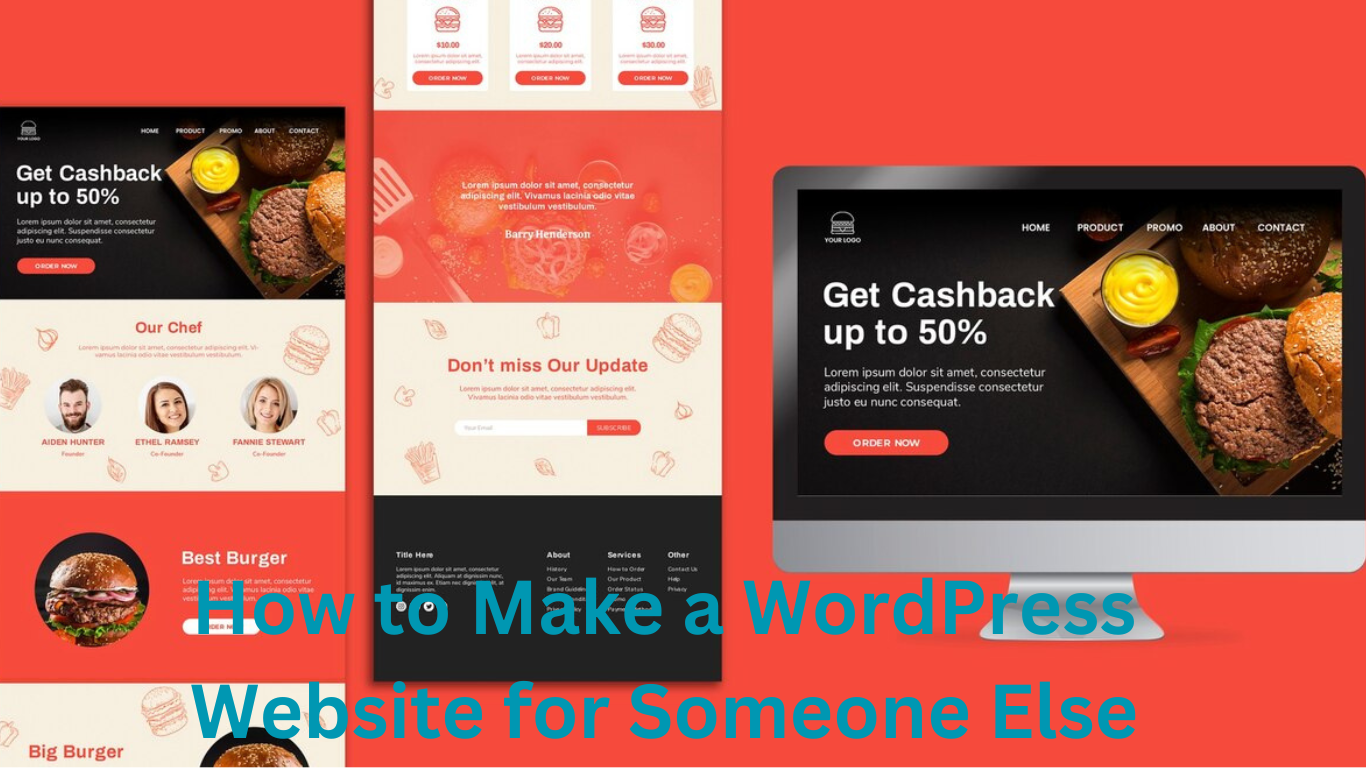 How to Make a WordPress Website for Someone Else